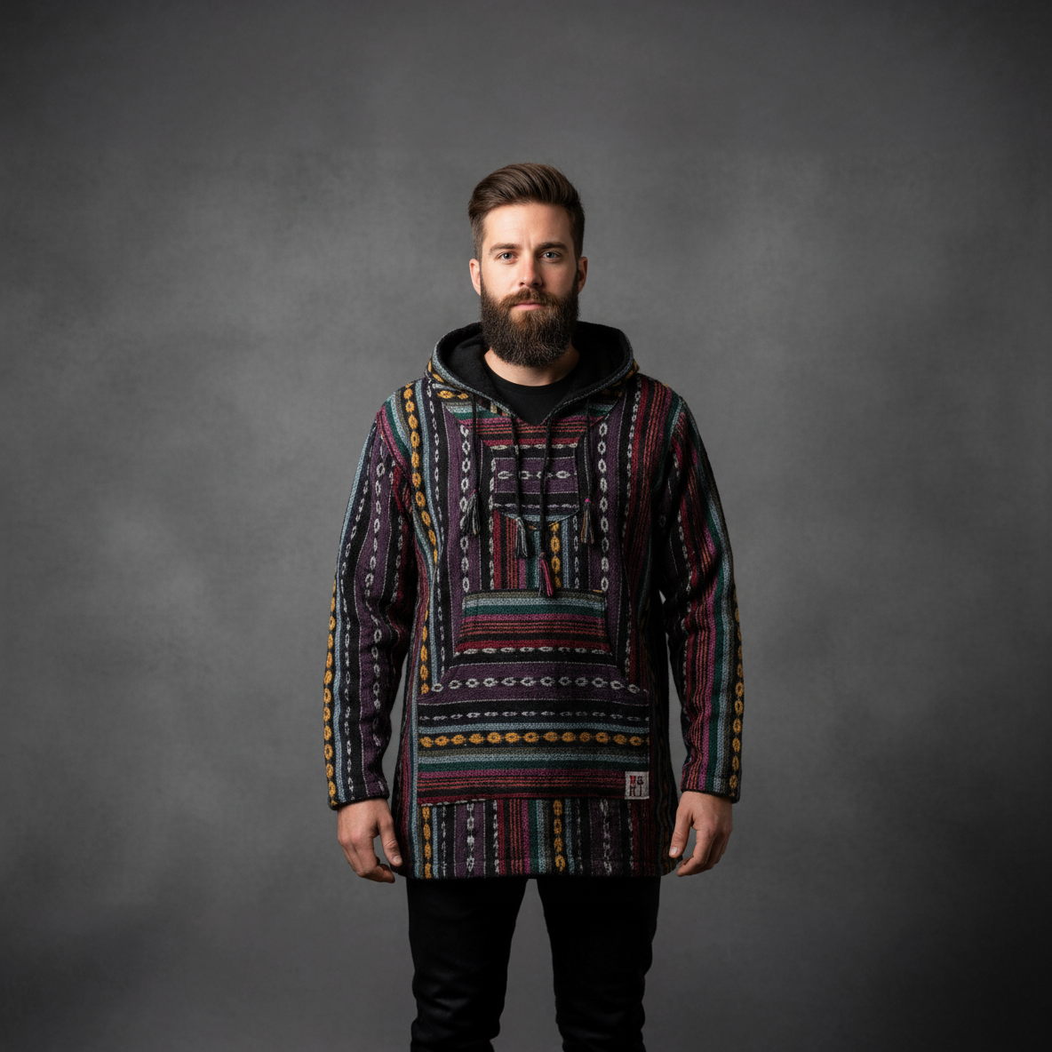 Hanorac fleece “Harvest Lines”