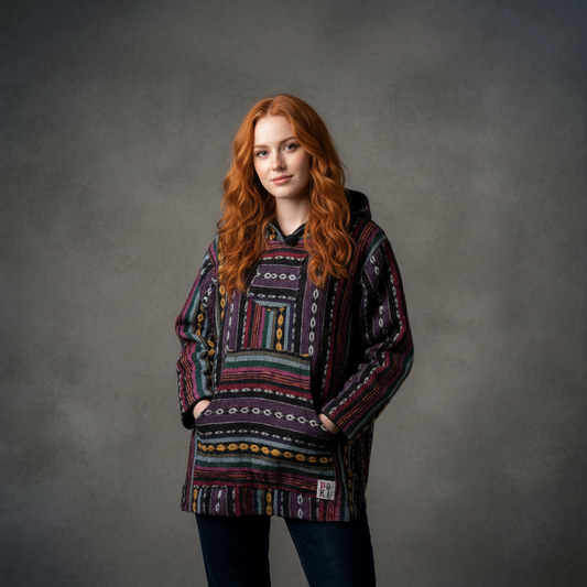 Hanorac fleece “Harvest Lines”