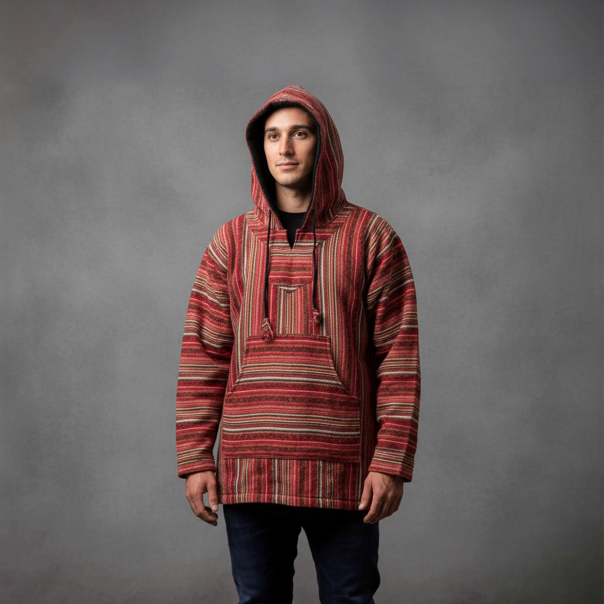 Hanorac fleece “Sunset Stripes"